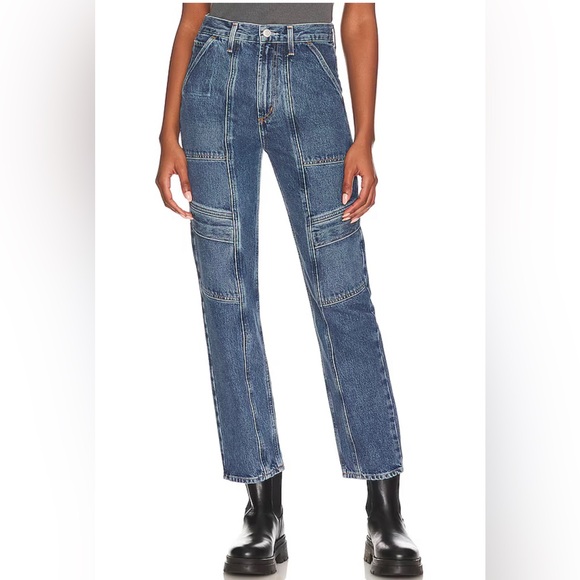 Agolde Denim - AGOLDE||Cooper Cargo in Regulation Jeans. Size 26, Worn Once